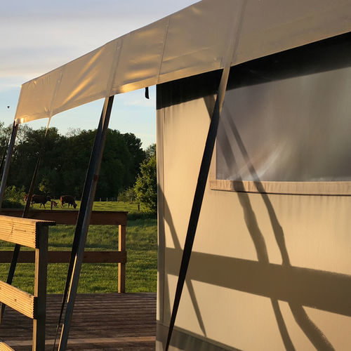 Membrana tessile in cotone - FLEXLIGHT NATOME 500  - Serge Ferrari ARCHITECTURE - in PVC / in lino / per rivestimento di facciata