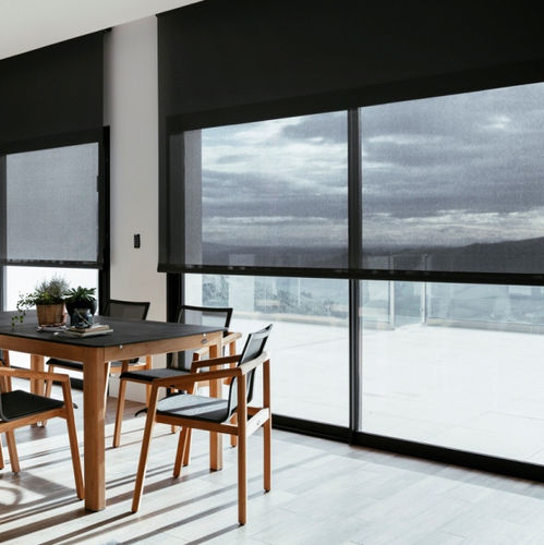 Membrana tessile in tela - SOLTIS 88  - Serge Ferrari ARCHITECTURE - in composito / per facciate / per frangisole