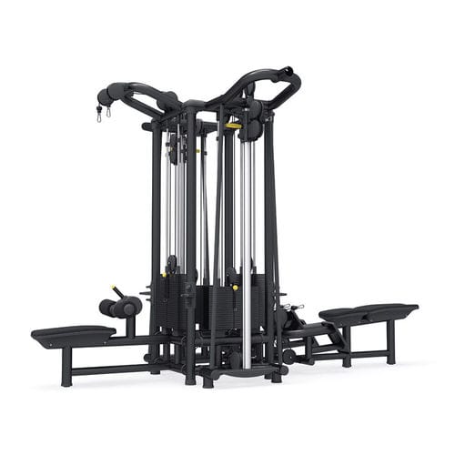 Attrezzo da allenamento multifunzione - 4 EVOLUTION - TECHNOGYM - a cavo / da interno / contract