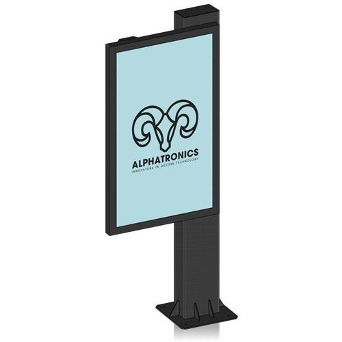 Cartello pubblicitario da terra - DIGITAL SIGNAGE - Alphatronics - da esterno / luminoso / digitale
