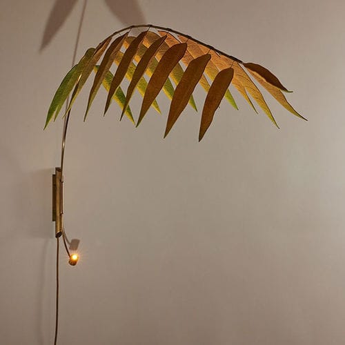 Applique contemporanea - LURE  - Triode Design - da interno / in ottone / in cotone