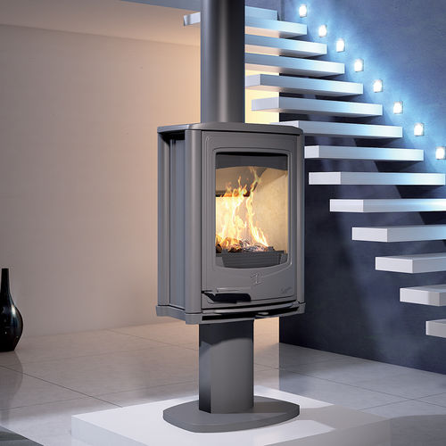 Stufa a legna - JADE - SEGUIN - 7 kW / centrale / contemporanea