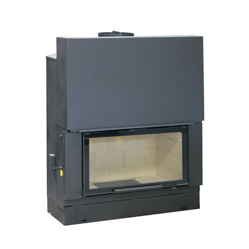 Focolare chiuso a legna - H1000 - SEGUIN - a 1 faccia / a doppia faccia / in acciaio