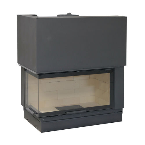 Focolare chiuso a legna - H1200 - SEGUIN - ad angolo / a 3 facce / a doppia faccia