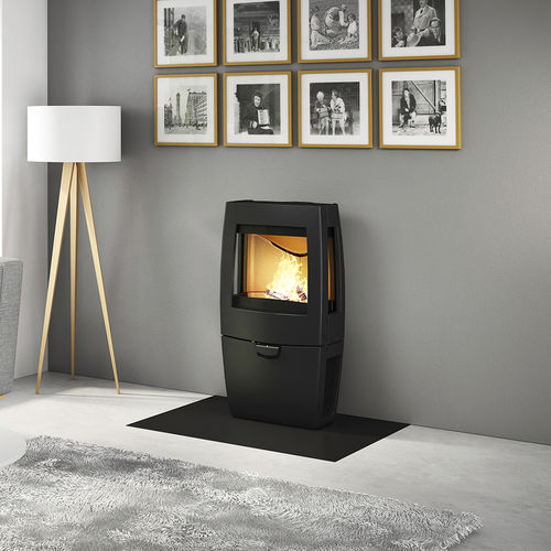 Stufa a legna - EMERAUDE 4 - SEGUIN - 7 kW / contemporanea / in metallo