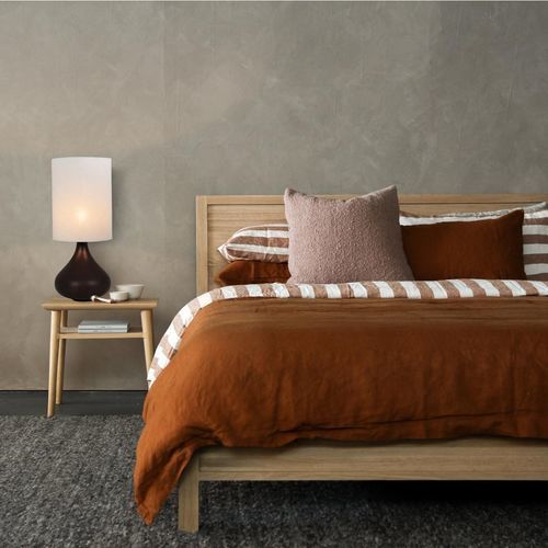 Lampada da tavolo - Flavia  - Home Switch Home - Thawaru - in tessuto / in legno / contemporanea