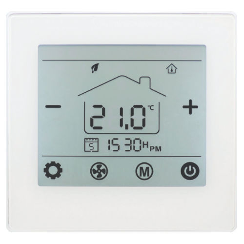 Termostato programmabile - JRT-100TW - JAGA - per riscaldamento / per radiatore / da incasso a muro