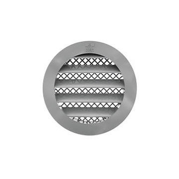 Griglia di ventilazione in alluminio - BRIZA 22 RECESS - JAGA - rotonda / per esterni / professionale