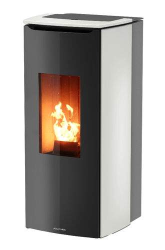 Stufa a pellet - ODETTE - Jolly-mec - 5 kW...10 kW / a pavimento / contemporanea