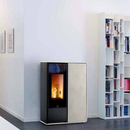 Stufa a legna - I-DEA 2 - Jolly-mec - a pellet / 5 kW...10 kW / 11 kW