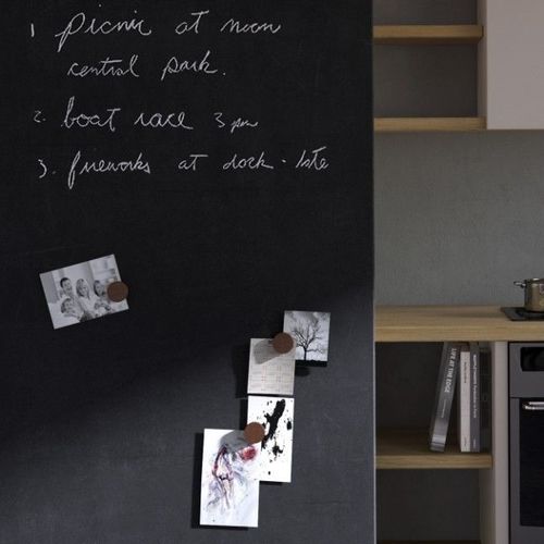 Laminato decorativo a tinta unita - INNOVUS MAGNETIC - SONAE ARAUCO - aspetto metallo / opaco / liscio