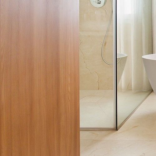 Pannello decorativo per arredamento - INNOVUS ESSENCE MFC HYDRO X - SONAE ARAUCO - da parete / per stanza da bagno / per cucina