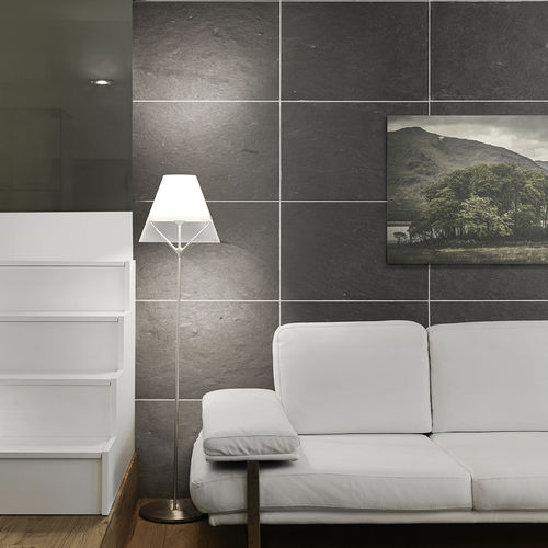 Piastrella in pietra naturale - MAKALI SLATE - CUPA STONE - a rilievo / finitura naturale / da interno
