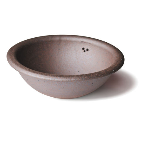 Lavabo da incasso - OLIMPO LAVA - TERRAKLINKER - GRES DE BREDA - in ceramica / rotondo / 2 fori