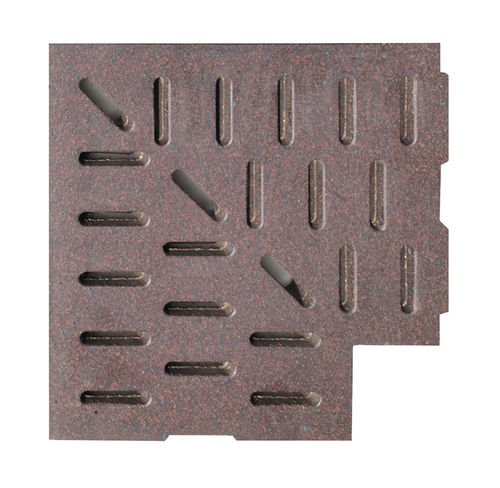 Griglia per canalina in ceramica - LAVA - TERRAKLINKER - GRES DE BREDA - per piscina