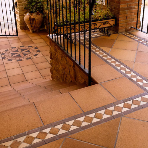 Fregio in ceramica - NATURAL - TERRAKLINKER - GRES DE BREDA - a pavimento