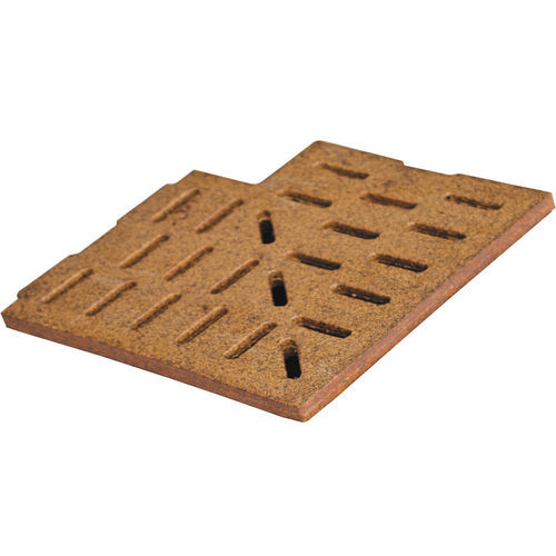 Griglia per canalina in ceramica - NATURAL - TERRAKLINKER - GRES DE BREDA - per piscina / d'angolo