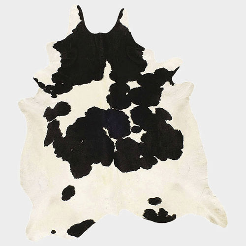 Tappeto contemporaneo - COW 01 - TISCA ITALIA - con motivo pelle di animale / in pelle / in pelle di mucca