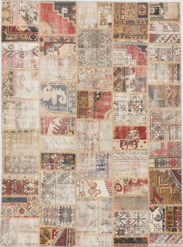 Tappeto contemporaneo - MADDA PATCH 4625 - TISCA ITALIA - patchwork / in lana / rettangolare