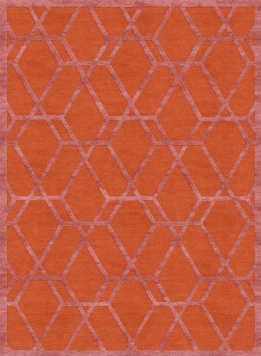 Tappeto contemporaneo - S-DUKE - TISCA ITALIA - geometrico / in lana / in viscosa