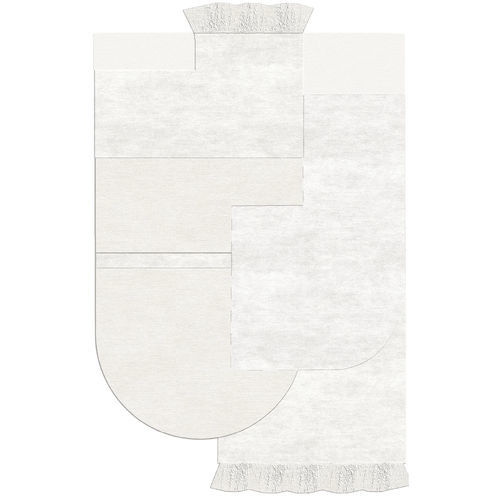 Tappeto contemporaneo - CHUNKY 2 - TISCA ITALIA - a motivi / in cotone / in lana della Nuova Zelanda