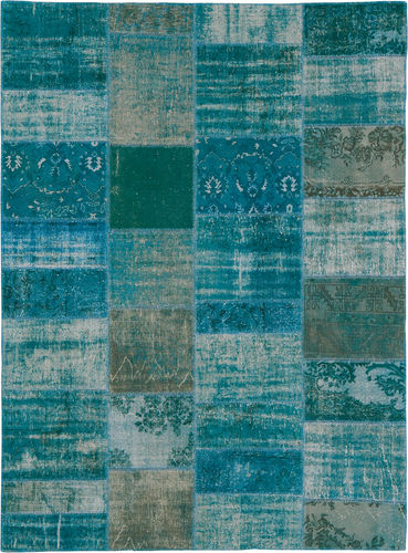 Tappeto contemporaneo - MADDA PATCH 2206 - TISCA ITALIA - patchwork / in lana / rettangolare