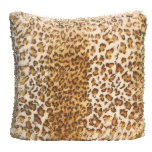 Cuscino in pelliccia sintetica - SNOW LEOPARD 932 - TISCA ITALIA - quadrato
