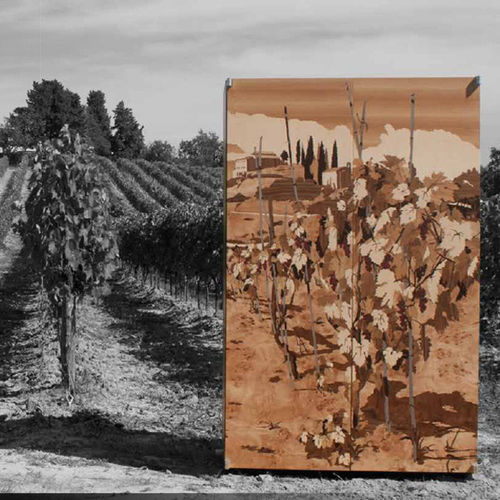 Cantinetta da incasso - PROGETTO 50  - TONCELLI - in legno / su misura