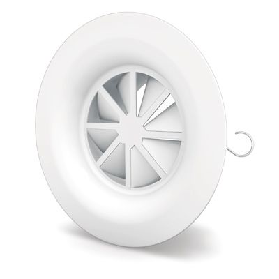 Diffusore d'aria da soffitto - WR250 - GRADA International - rotondo / per soffiaggio e ripresa d'aria