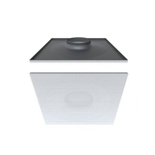 Diffusore d'aria da soffitto - DG300 - GRADA International - sospeso / quadrato / rettangolare