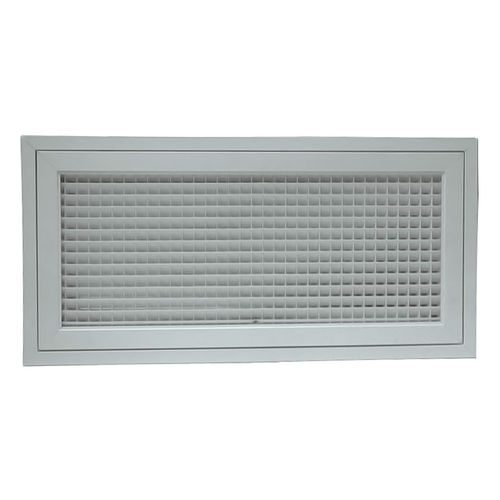Griglia di ventilazione in alluminio - FH100 - GRADA International - rettangolare / da esterno / da interno