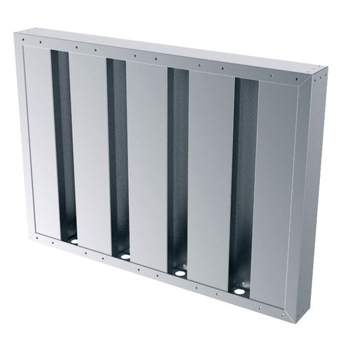 Griglia di ventilazione in alluminio - WB900 - GRADA International - in acciaio inossidabile / in acciaio galvanizzato / quadrata