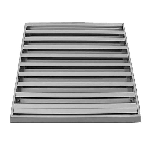 Griglia di ventilazione in alluminio - WO331 - GRADA International - quadrata / da esterno / professionale