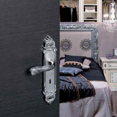 Maniglia per porta - ITALIAN BAROQUE - Ewins - in bronzo / in oro / in stile
