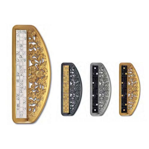 Maniglia per porta - LINEA MOSAICO - Ewins - in ottone / in stile