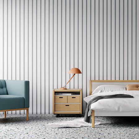 Comodino contemporaneo - PROFILSYSTEM - Flötotto Einrichtungssysteme GmbH - in faggio / con supporto in legno / rettangolare
