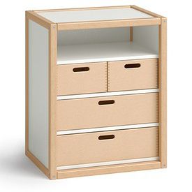 Cassettone contemporaneo - PROFILSYSTEM - Flötotto Einrichtungssysteme GmbH - in faggio / rettangolare / con cassetti