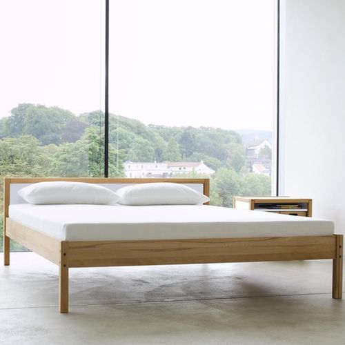 Letto matrimoniale - PROFILSYSTEM - Flötotto Einrichtungssysteme GmbH - contemporaneo / con testiera / in faggio