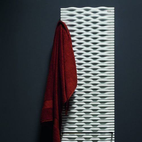 Servomuto da parete contemporaneo - TRAME - TUBES - in cromo / individuale / da bagno