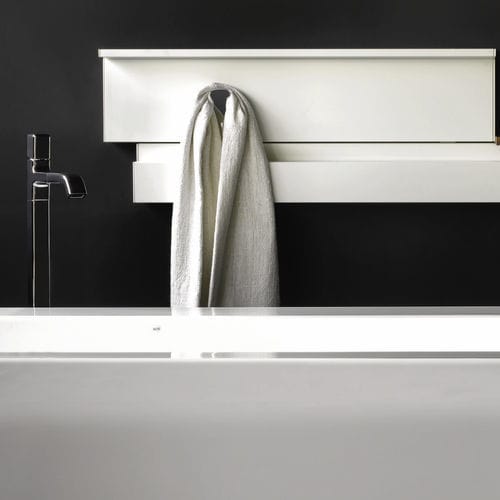 Servomuto da parete contemporaneo - RIFT - TUBES - in cromo / individuale / da bagno