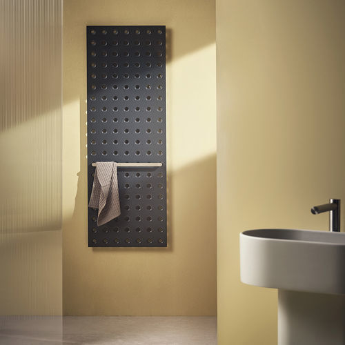 Scaldasalviette elettrico - GRID BAGNO - TUBES - contemporaneo / in alluminio / nero