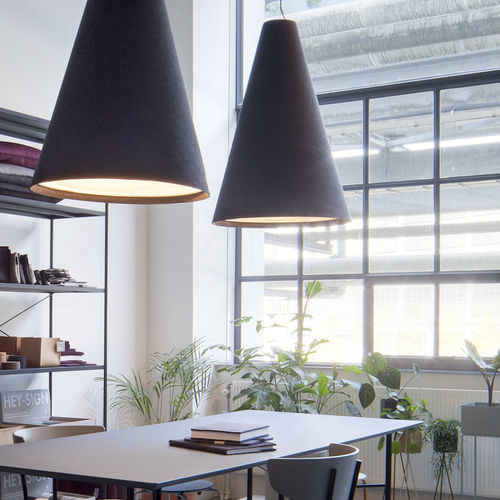 Lampada a sospensione - HEY-LIGHT - Hey Sign - in feltro / contemporanea / per uso residenziale