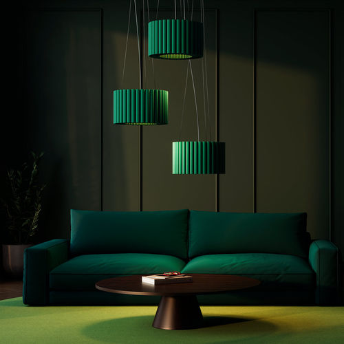 Luce a sospensione - Wave - Hey Sign - LED / rotonda / quadrata