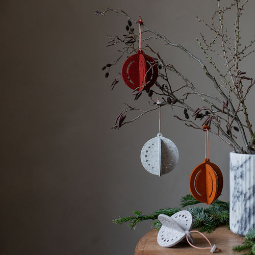 Addobbo per albero di Natale in feltro - Hey Sign - residenziale