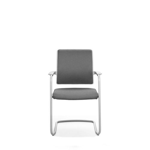 Sedia visitatore contemporanea - JOYCEIS3  - Interstuhl Büromöbel GmbH & Co. KG - da interno / in tessuto / con supporto in metallo
