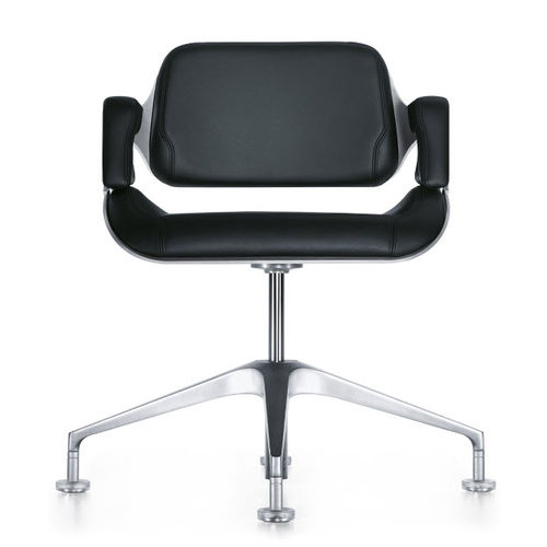 Sedia visitatore contemporanea - SILVER - Interstuhl Büromöbel GmbH & Co. KG - da interno / in tessuto / in ecopelle