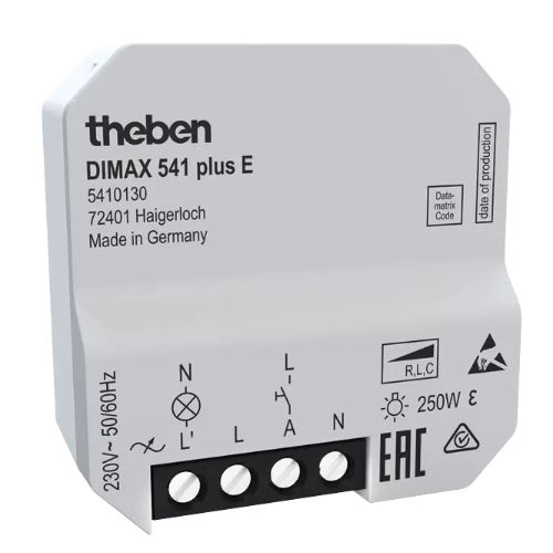 Dimmer su guida DIN - DIMAX 541 PLUS E - Theben AG