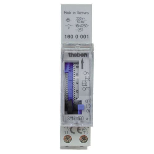 Programmatore per illuminazione - SYN 160 A - Theben AG - su guida DIN