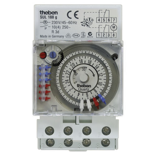 Programmatore per illuminazione - SUL 188 G - Theben AG - su guida DIN