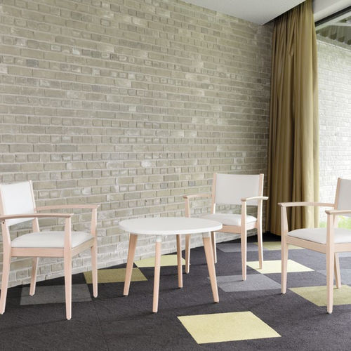 Tavolino basso contemporaneo - san_siro - Kusch & Co - in rovere / impiallacciato in legno / in faggio